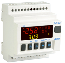 Digital controller for managing up to 4 compressors or fans - XC440D