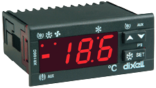 Digital controller, with built in RS485, for N.T. with "off cycle" defrost - XR120C