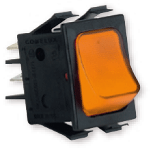 Yellow light switch 16A/250Vac - LS_Y