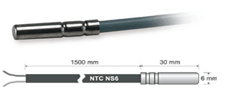 רגש טמפרטורה NTC
-30÷80°C - NS6