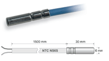 רגש טמפרטורה NTC
-40÷110°C - NS6S