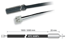 רגש טמפרטורה NTC
-40÷110°C - NX6PJ