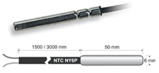 רגש טמפרטורה NTC
-40÷110°C - NY6P