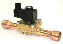 ברז סולנואיד 1/2" הברגה / הלחמה - EV104MM / S